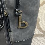 BOC vegan leather multiple pockets Black Gray shoulder tote Bag Photo 2