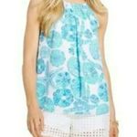 Lilly Pulitzer Sea Urchin Spaghetti Straps Seashell Sleeveless Top XS #2195 Photo 1
