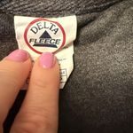 Peter Grimm Grimm Crew Sweatshirt Small Women's Delta Fleece Grey Tree Design Photo 2