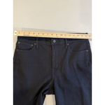 J.Crew  Flare Crop Pants Womens 33" Black High Rise Denim Stretch Travel Work Photo 6