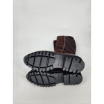 Donald Pliner Erwincs Leather Knee High Brown Boots Size 5.5 Photo 2