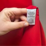 Nicole Miller Red Ruffle Mini Dress women’s 8 Classic elegant office polished Photo 4