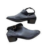 Torrid Black 11605251 Faux Suede Ankle Boots Heel Life Stride Women’s Sz 11 Photo 0