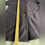 Talbots vintage ’ dark purple long cardigan Sweater 100%wool acetate,neck size M Photo 5