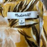 Madewell  Angelina Chamomile Tea Yellow Floral Flutter Sleeve Maxi Dress Size 0 Photo 9