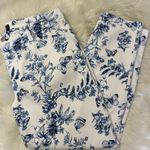 Talbots  Slim Ankle Jeans – Butterfly Floral Print Size 12 Petite Photo 5