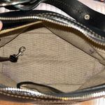 Dooney & Bourke Vintage Black Leather Satchel Shoulder Bag Photo 9