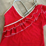 Lovers + Friends  Red Chica One Piece Swimsuit Sz S Photo 5