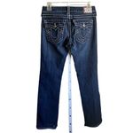 True Religion Disco Billy Big T Jeans Women's Size 28 Bootcut Dark Wash USA Made Photo 6
