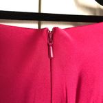 Mac Duggal Ieena  Fuchsia Long Sleeve Mini Dress Size 6 Photo 7