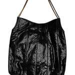 Vintage Judith Leiber Black Snake Shoulder Bag as is‎ Photo 0