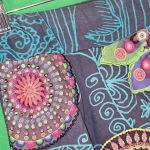 Desigual Desiqual Womens‎ Embroidered Embellished Boho A Line Skirt XS Photo 3