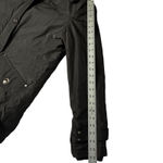 Forecaster of Boston Black Coat Womens Small Zip Up Button Adjustable Jacket Photo 9