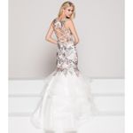 Colors Dress  1961 Floral Embroidered Mermaid Wedding Prom Formal Dress Size 0 Photo 1