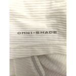 Columbia Sportswear Company Titanium Short Sleeve Top L White Nylon and Lycra Photo 7