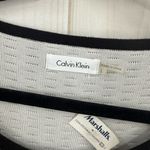 Calvin Klein  Women’s Large Black White Longsleeve Dress Office Core Career New Photo 1