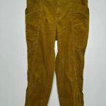 Pilcro  Anthropologie Slim Corduroy Cargo Zip Ankle Trousers Pants Size 31 Photo 3