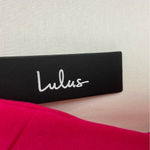 Lulus Lulu’s Hot Pink Spaghetti Strap Mini Slip Dress Barbie Glam Party Clubbing NEW Photo 4