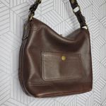 Coach  Chelsea Brown Leather Turn Lock Photo 14