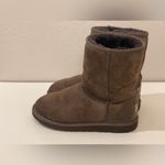 UGG  Women’s Classic Short‎ II Chocolate Suede Boots Size 4 Photo 3