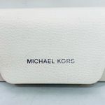Michael Kors White Leather Sunglasses Case Photo 2
