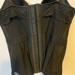 CORSET‎ BLACK UNBRANDED (M) NWOT Size M Photo 1