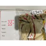 Sundance  Sweater Womens Small Open‎ Knit Short Sleeve Pullover Colorful Crochet Photo 5