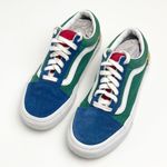 Vans  Old Skool Yacht Color Block Suede Low Top Lace Up Sneakers, Size 6.5 Photo 3