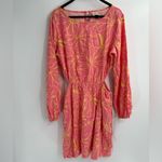 Target Universal Thread boho Balloon Long Sleeve Mini a-Line Dress Pink summer medium Photo 1