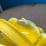 Dolce & Gabbana  Yellow Rose Dolce Box Bag in Painted Resin Crossbody damaged Photo 10