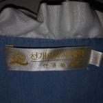 Beautiful Japanese S Manga Denim Zip Front Cargo Pocket Mini Dress Blue Photo 11