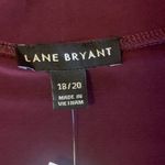 Lane Bryant NWT Cardigan 18/20 Deep Burgundy/Maroon Short Sleeve Lightweight Photo 2