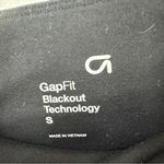 Gap  Fit High Waisted Blackout Technology Leggings Womens Small Black Photo 3