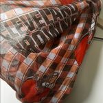 Cleveland Browns Football Orange Brown & White Infinity Scarf Photo 1