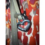 Brighton  Milano Spots Tote Nylon Shoulder Purse Bag Orange Red Charm P Photo 4