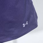 Under Armour  Purple Activewear Top Size Medium UA Purple Fitted Athletic Tee Photo 5
