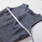 J.Crew  Wool Blend Gray Chevron Print Sheath Dress Professional Work Photo 4