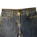 NEW Isda and Co Wide Leg Flare Indigo Jeans Womens 10 Tall 33 Inseam Dark Wash Blue Photo 10