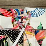 La Blanca Paradise Print High Rise 3” Swim Board Shorts White Pink Size XS Photo 4