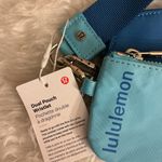 Lululemon athletica Blue Dual Pouch Wristlet Photo 2