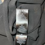 Hobbs London Elegant Black Mini Dress with Brown Accents size 4 Photo 7