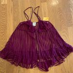 Sexy see through burgundy top size 32 Photo 4
