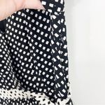 Anthropologie Maeve Breanna Polka Dot Wrap Midi Dress Black White Size 4 Photo 6