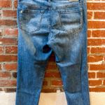 Anne Klein Embroidered Denim Jeans Photo 3