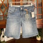 Democracy "Ab"solution "Curve Equality" Denim Shorts Women's Size 4 Photo 0