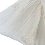 Nap Loungewear Cream Cotton Embroidered Midi Dress NWTs size small Photo 2