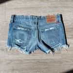Lucky Brand The Cut Off Low Rise Denim Shorts, Size 00/24 Photo 2