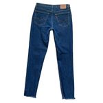Levi's Levi’s 721 Women’s Vintage High Rise Skinny Jeans Size 30 Orange Tab Zip Ankle Photo 5
