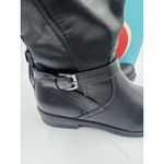 Baretraps  Ladies' Size 9, Cassidy Faux Leather Riding Boot Mid Calf Black New Photo 5