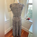 Animal Print Tiered Ruffled Maxi Dress Large Unleash Your Inner Glam Photo 13